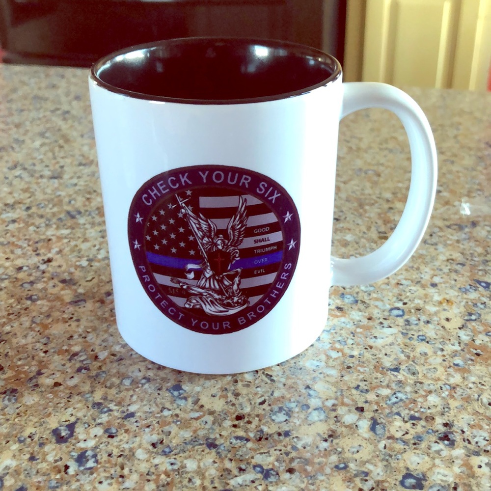 Cop coffee cup